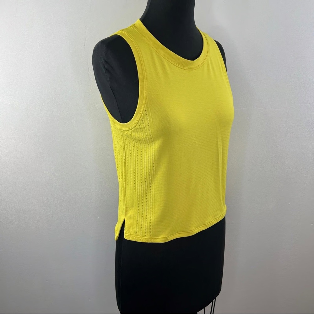Lululemon Train To Be Tank Yellow